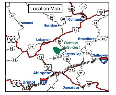 channels virginia map.